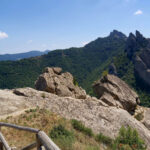 Profili delle montagne di Castelmezzano