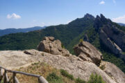 Profili delle montagne di Castelmezzano
