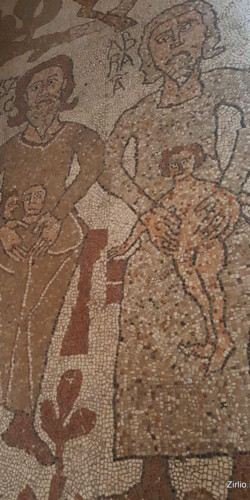 Mosaico pavimentale Visita guidata Otranto - Cattedrale - Mosaico pavimentale